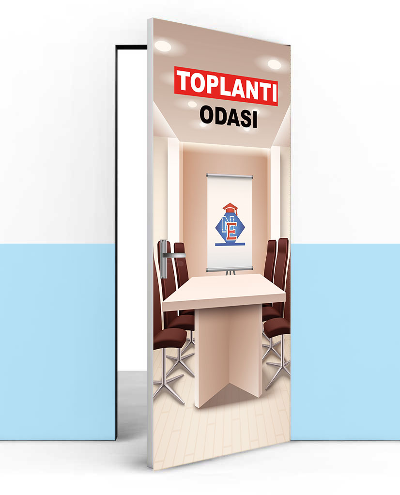 Toplantı odası kapı giydirme