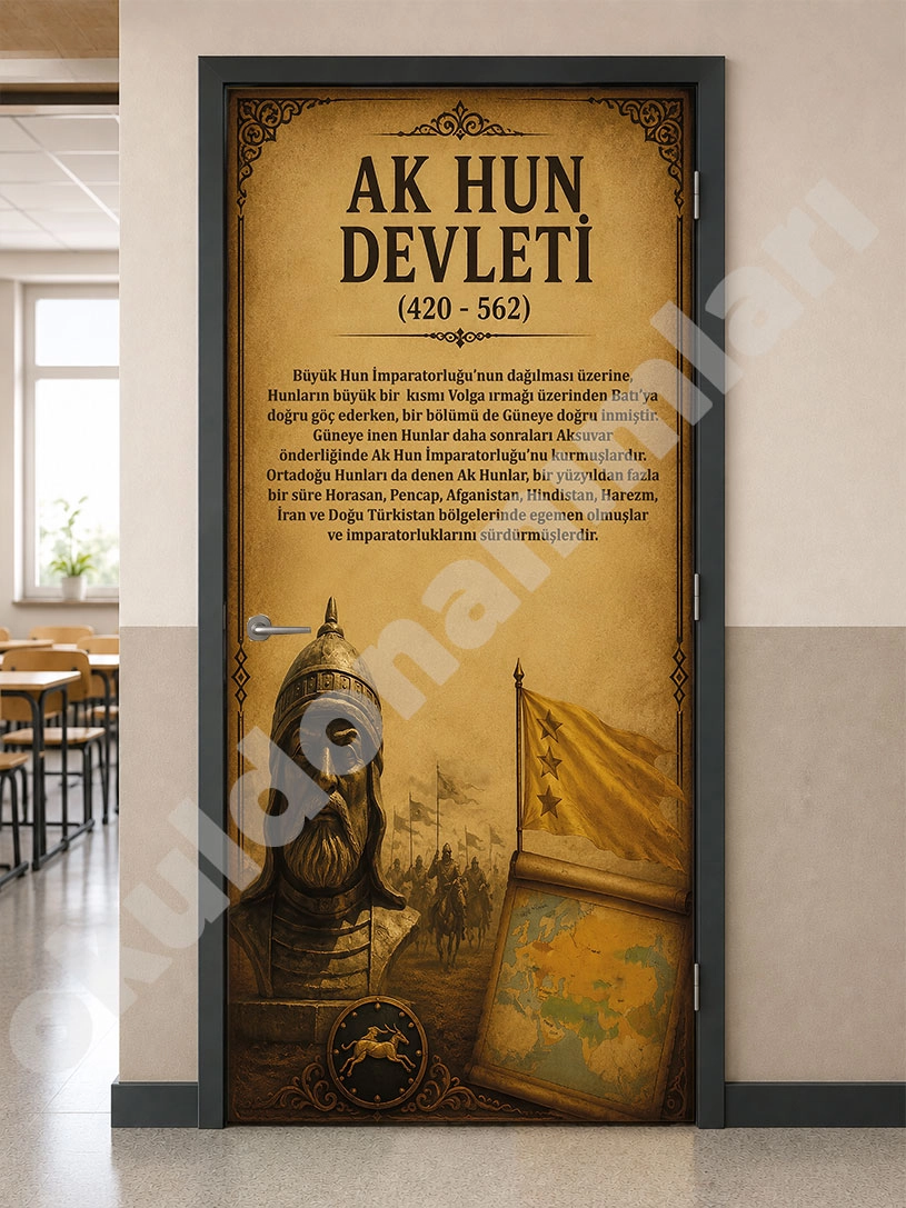 Ak Hun Devleti Kapı Giydirme