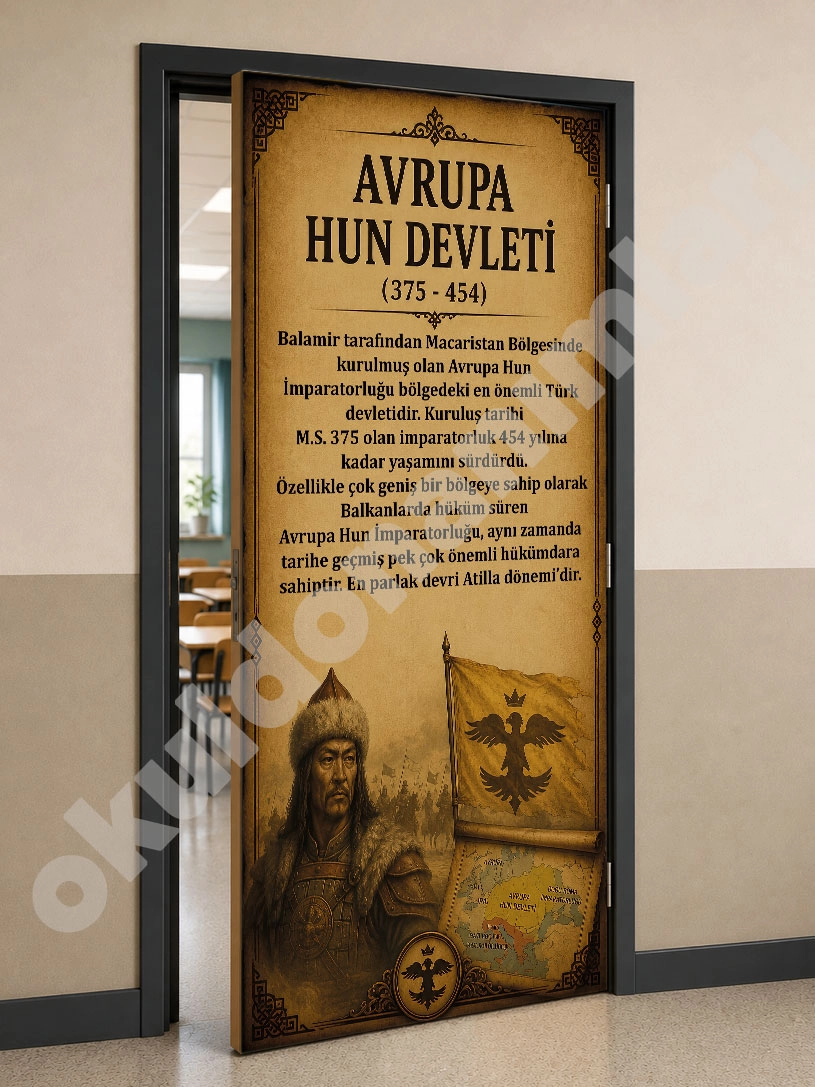 Avrupa Hun Devleti Kapı Giydirme