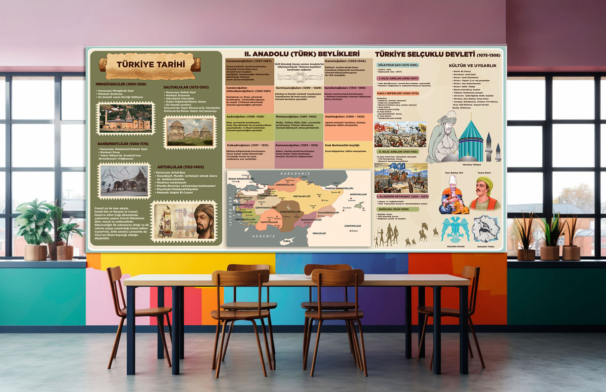 Türkiye Tarihi Posteri