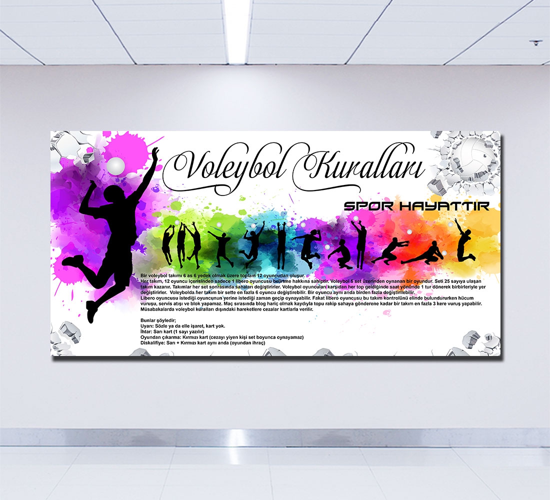 Voleybol Posteri