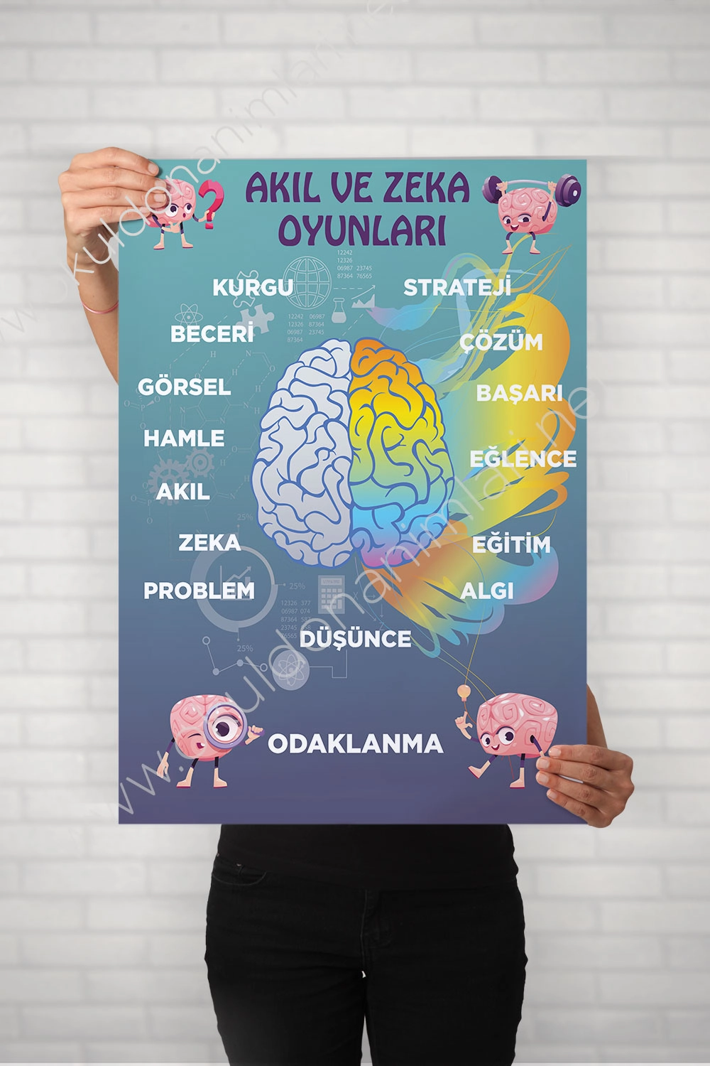 Zeka oyunları afişi